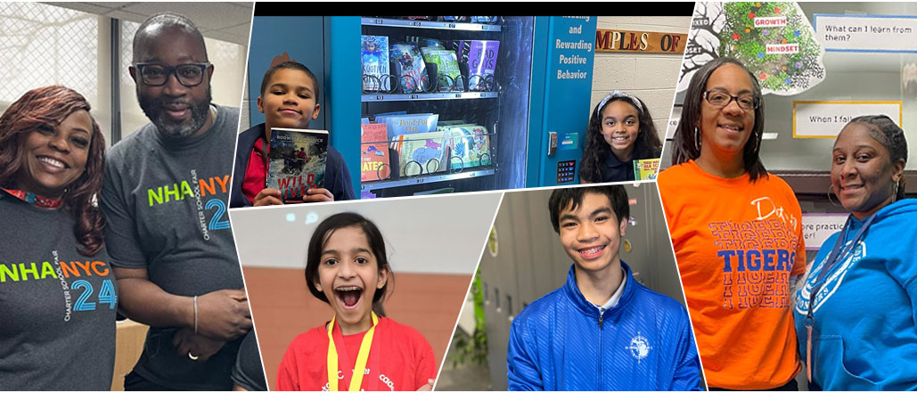 Focus on April: Pair of Spellers Going to Washington, Connecting with Brooklyn Charter Schools, Becoming Principal for a Day, and Embracing HER at Pembroke